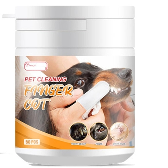 Pet Dental Finger Wipes - Picture 2 of 2